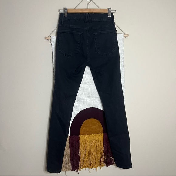 GOOD AMERICAN GOOD SKINNY LEG BLACK JEANS SIZE 25 - Picture 3 of 6